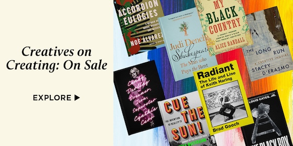 Creatives on Creating: On Sale. 20% off select titles